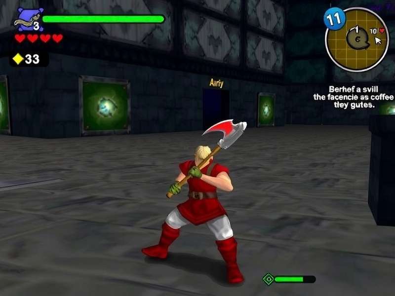 Squall Axe Warrior gameplay screenshot